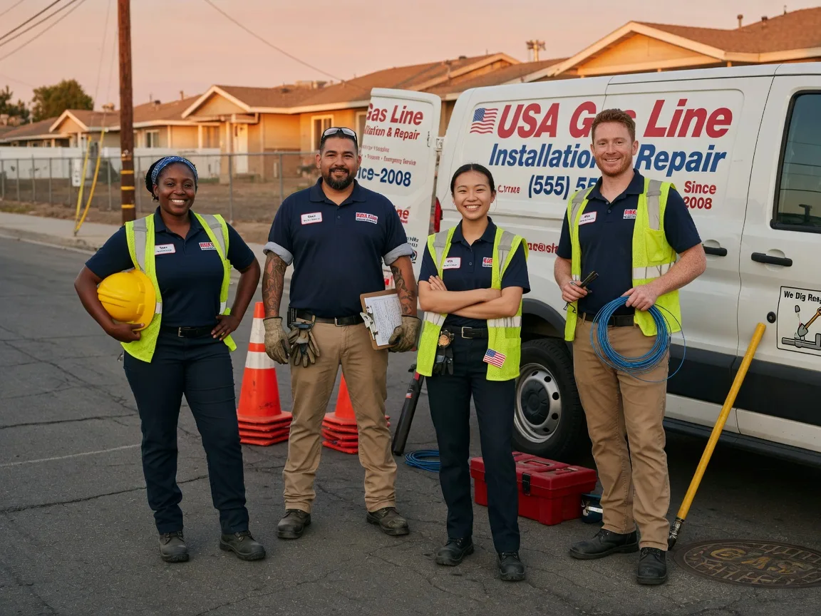 Gas Line Installation company in Velarde, NM